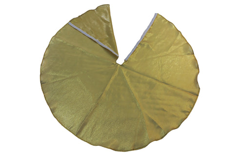 Gold Christmas Tree Skirt